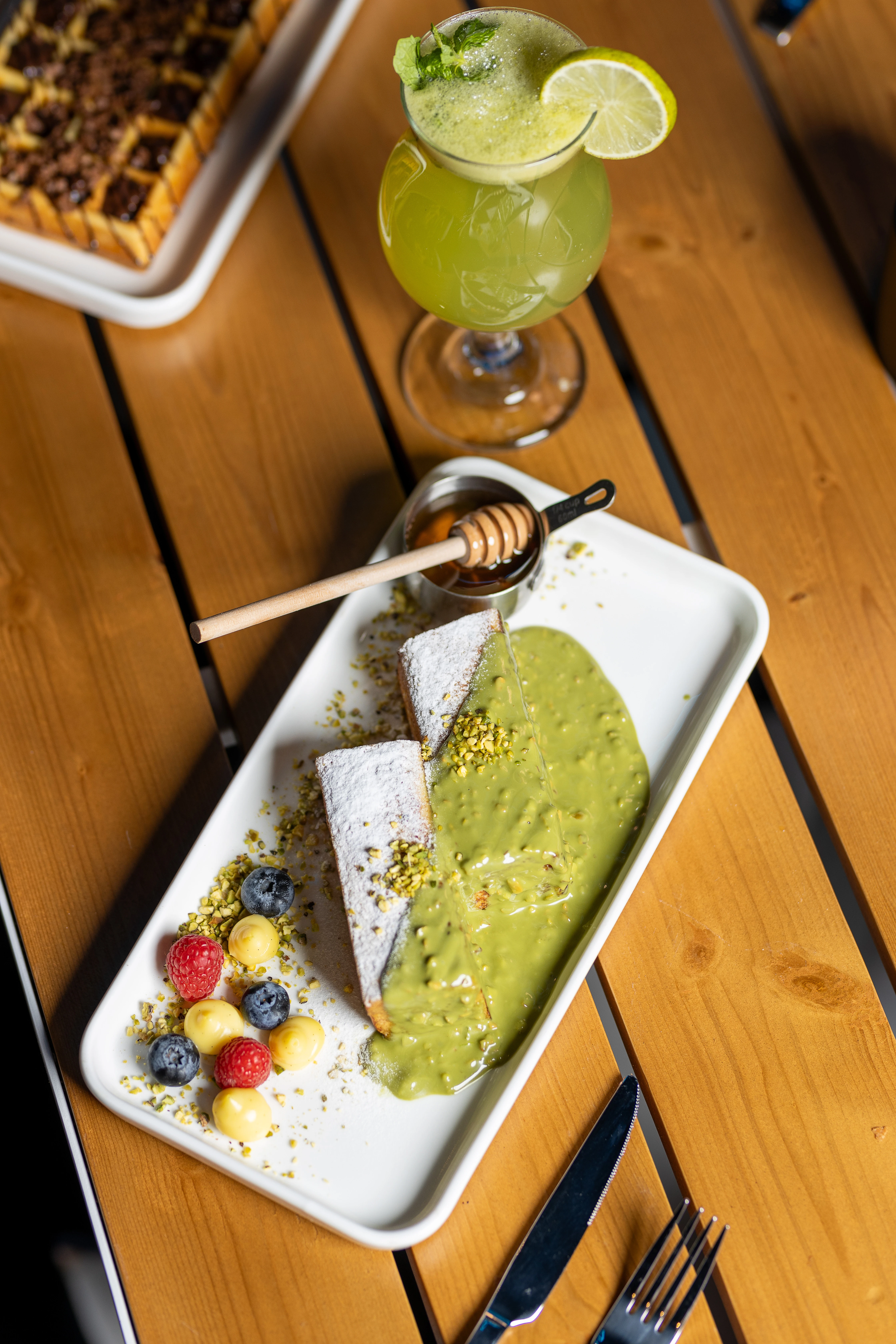 Pistachio French Toast