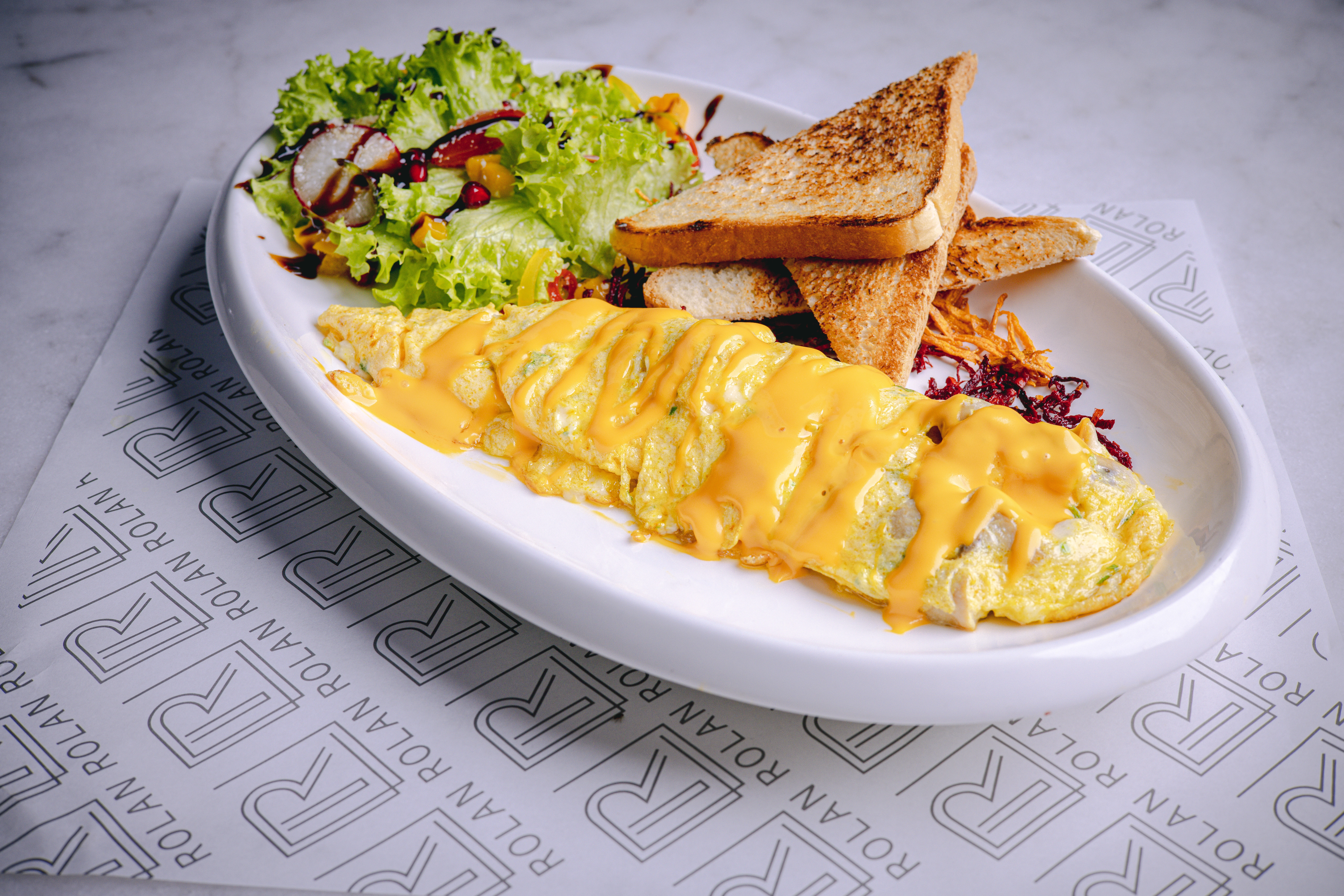 Mushroom Omelet Cheese
