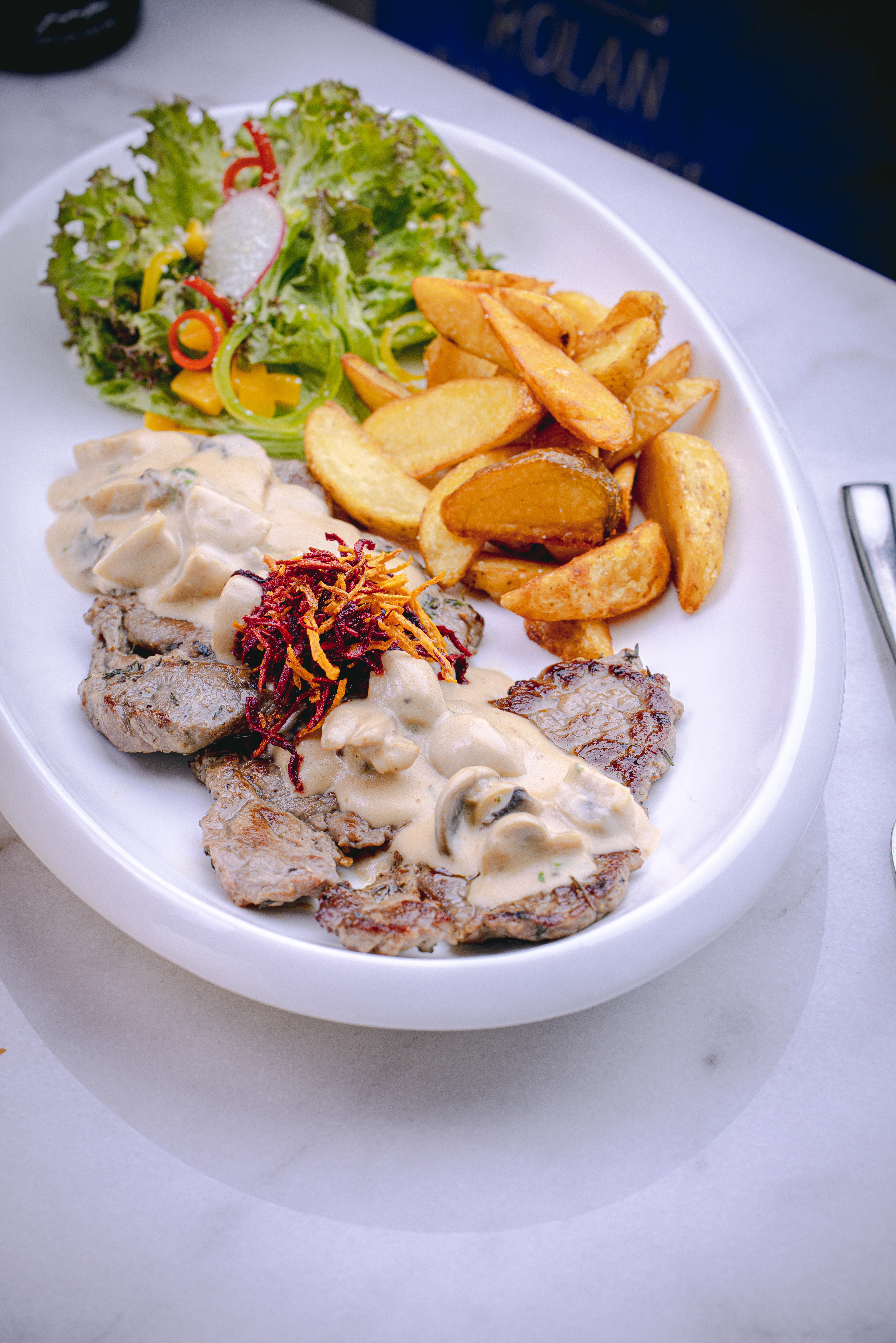 NY Steak Mushroom